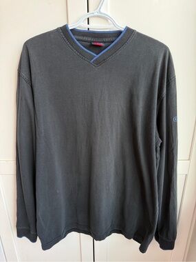 100% Cotton Vintage Celio Sport Men’s XL Y2K Long Sleeve